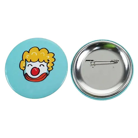 Custom Round Pinback Button Badge 1 inch, 1.25 inch, 1.5 inch, 1.75 inch, 2 inch, 2.2 inch, 2.28 inch, 3 inch, 4 inch (METAL BACK)